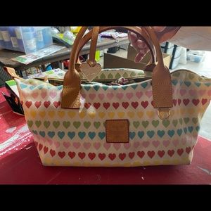 Rooney & Bourke Heart Cloth Handbag